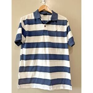 Pacific Polo club Men's Slim Fit L Short Sleeves Stripes Polo Golf, athleisure